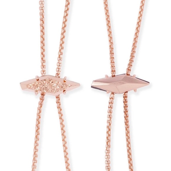 Kendra Scott Rose Gold Cheska Bolo - Picture 2 of 6